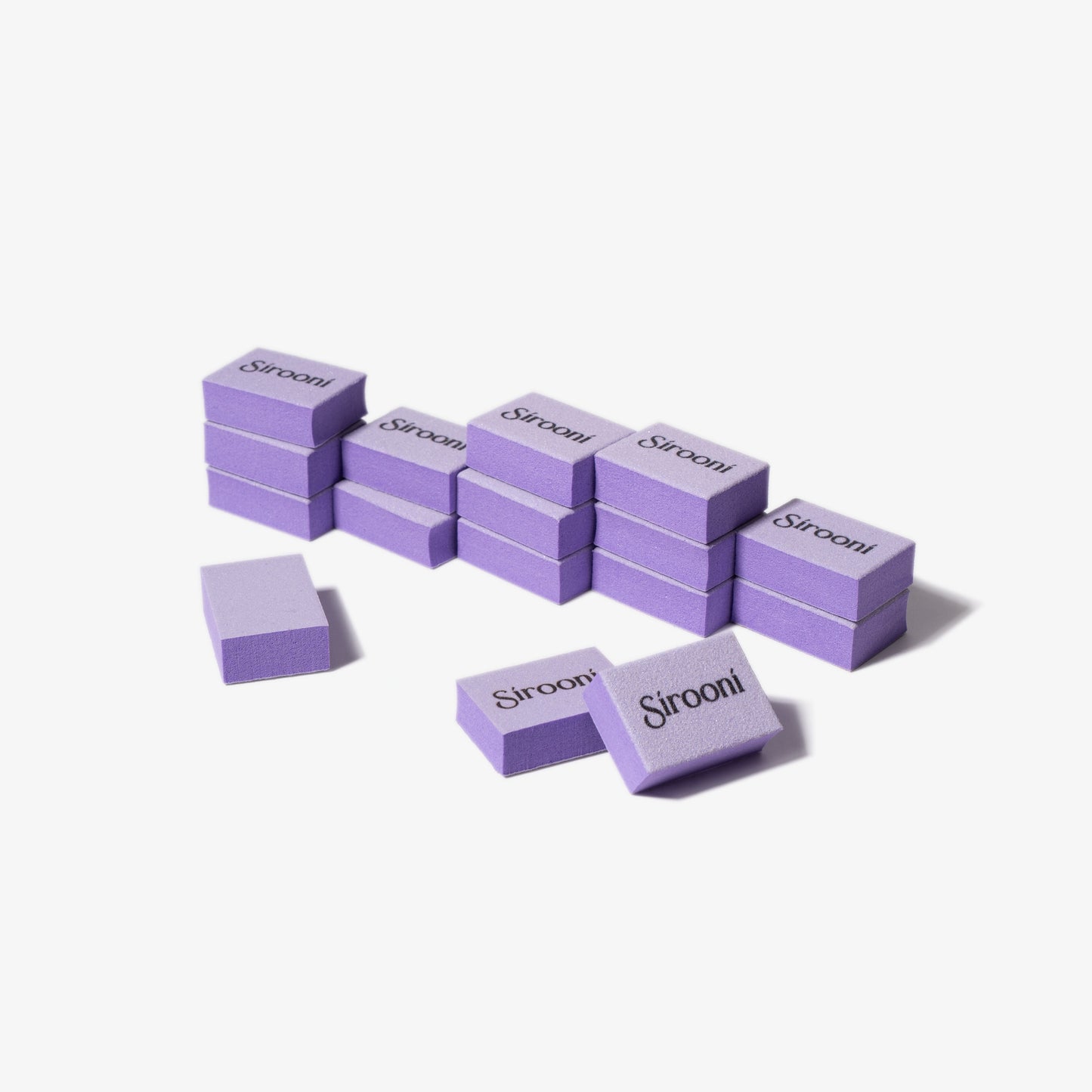 Nail Buffer Rectangle Mini – 100/180 Grit, 100 PCS-1